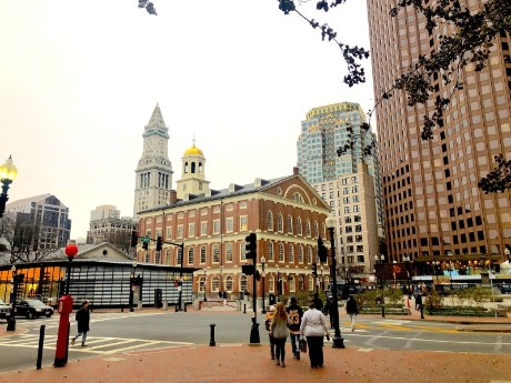 City centre of Boston