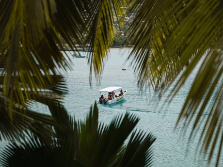 Island Girl Boat on Water