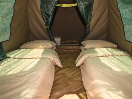 Sunway operations ensuite tent Okavango 