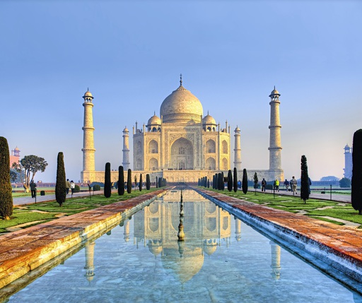 Asien Indien Agra Taj Mahal