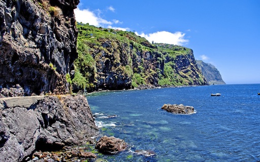 Kueste in Ribeira Brava, Madeira