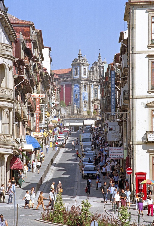 Strasse 31 Janeiro in Porto
