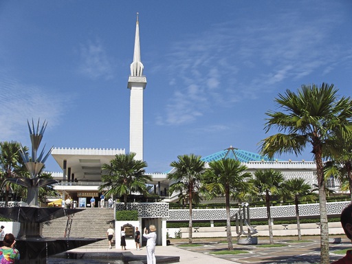 Asien Malaysia Kuala Lumpur Nationale Moschee