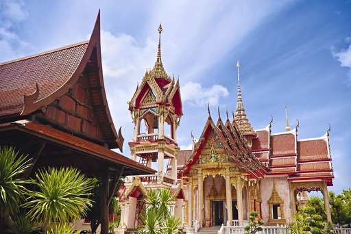 Wat Chalong Tempel in Phuket