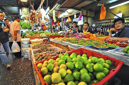 Asien Malaysia Kuala Lumpur Chow Kit market