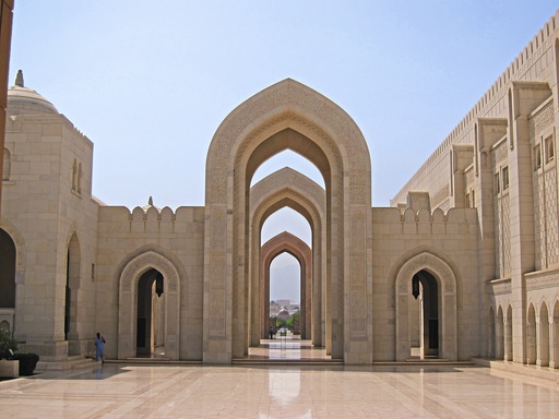 Oman Muscat Grosse Moschee