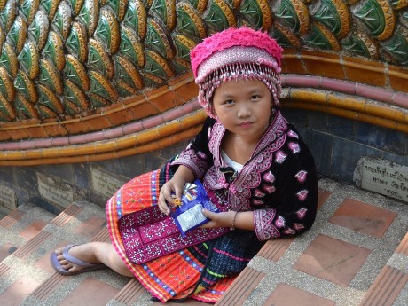Hmong Mädchen