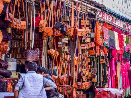 Udaipur Market stalls