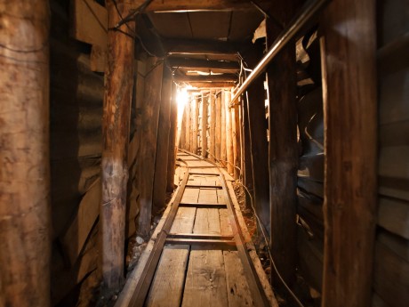 Versorgungstunnel «Tunnel der Hoffnung»