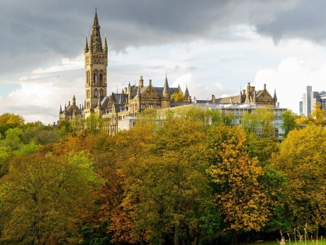 Glasgow im Herbst