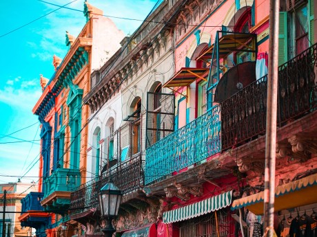 The streets of Buenos Aires