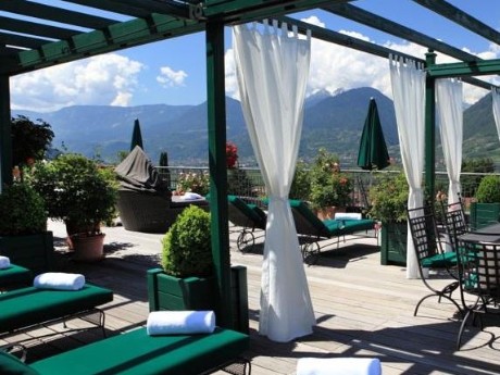 Hotel Pienzenau, Terrasse