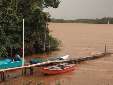 Guyana Boat at River Tour