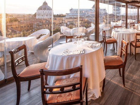 Das Restaurant im Grand Hotel Duomo