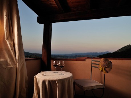 Hotel Su Lithu, Terrasse