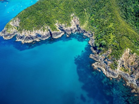 Bay of Islands in New Zealand