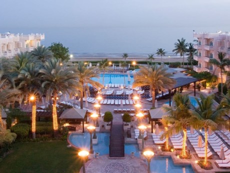 Grand Hyatt Muscat Pool Garten Meer
