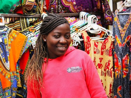 Südafrikanisches Mädchen