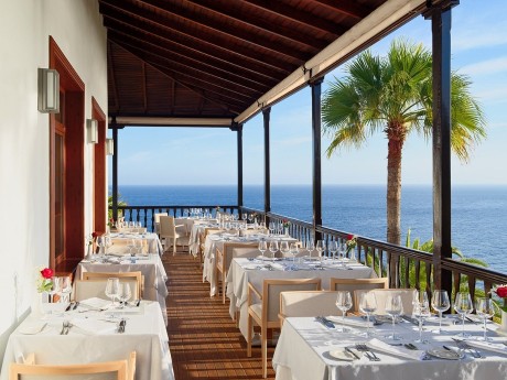 Das Restaurant im Hotel Jardin Techina