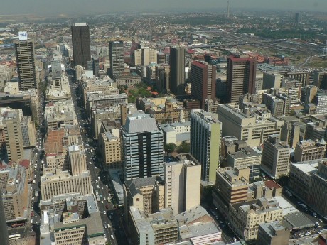 Johannesburg view building