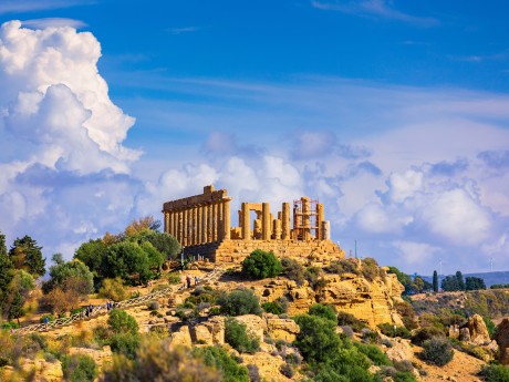 Insel Sizilien Agrigent Tal der Tempel