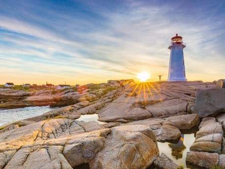 Peggys Cove Peggys Point Lighthouse