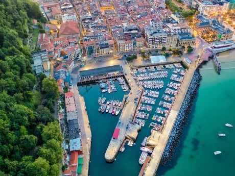 San Sebastian Hafen