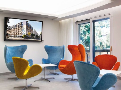 Schweiz, Locarno - City Hotel Lobby