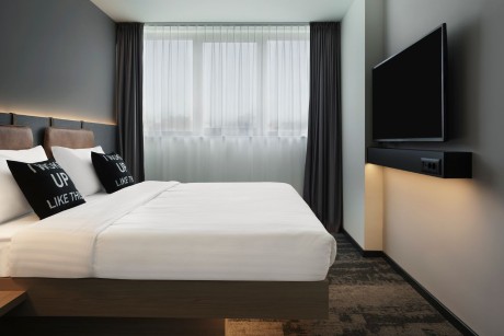 Moxi Hotel Belgrad, Zimmer