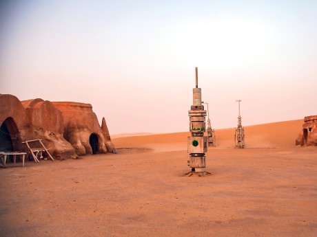 Star Wars filmset