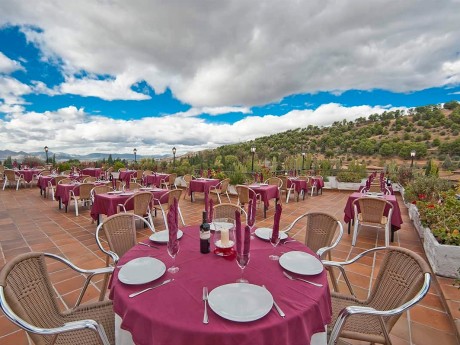 Hotel Porcel Alixares Terrasse