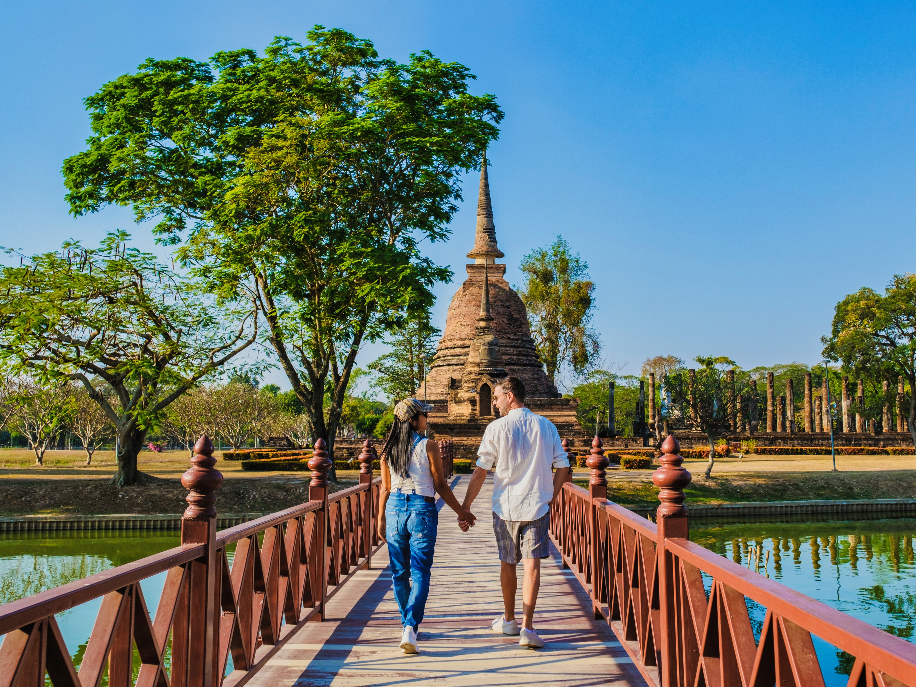 Sukhothai Historical Park Wat Sa Si