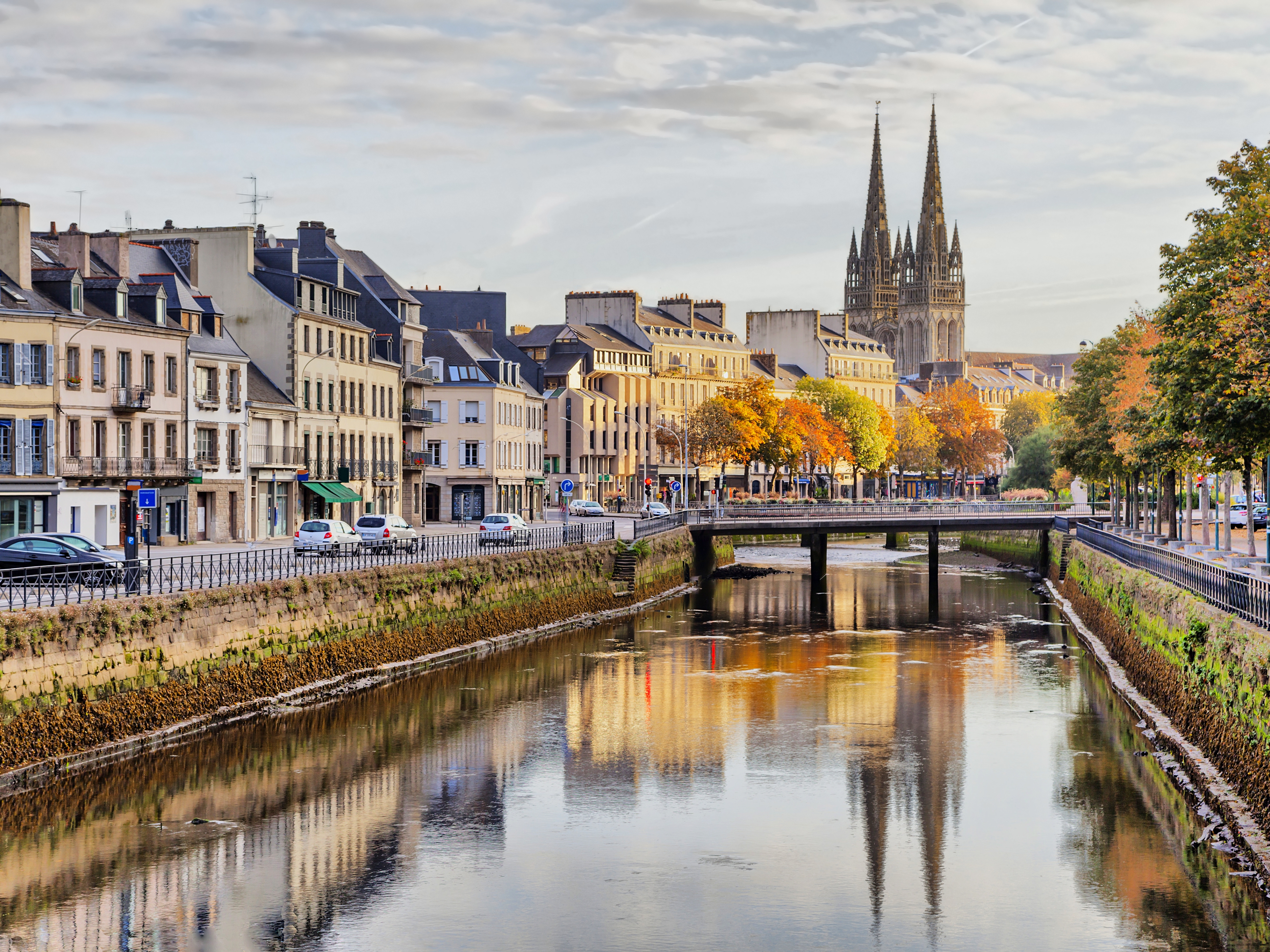 Quimper Fluss Odet