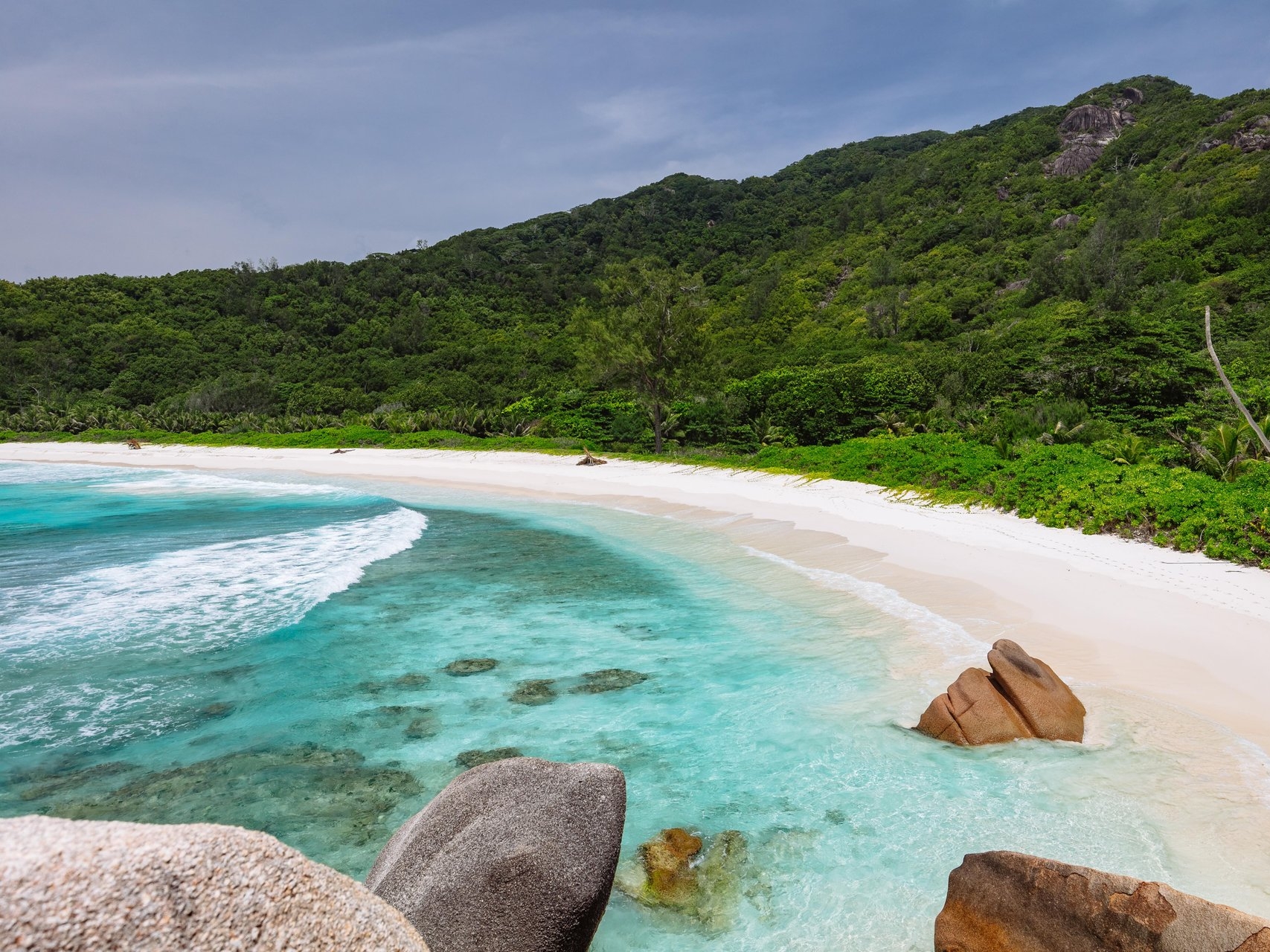 Insel La Digue Anse Cocos