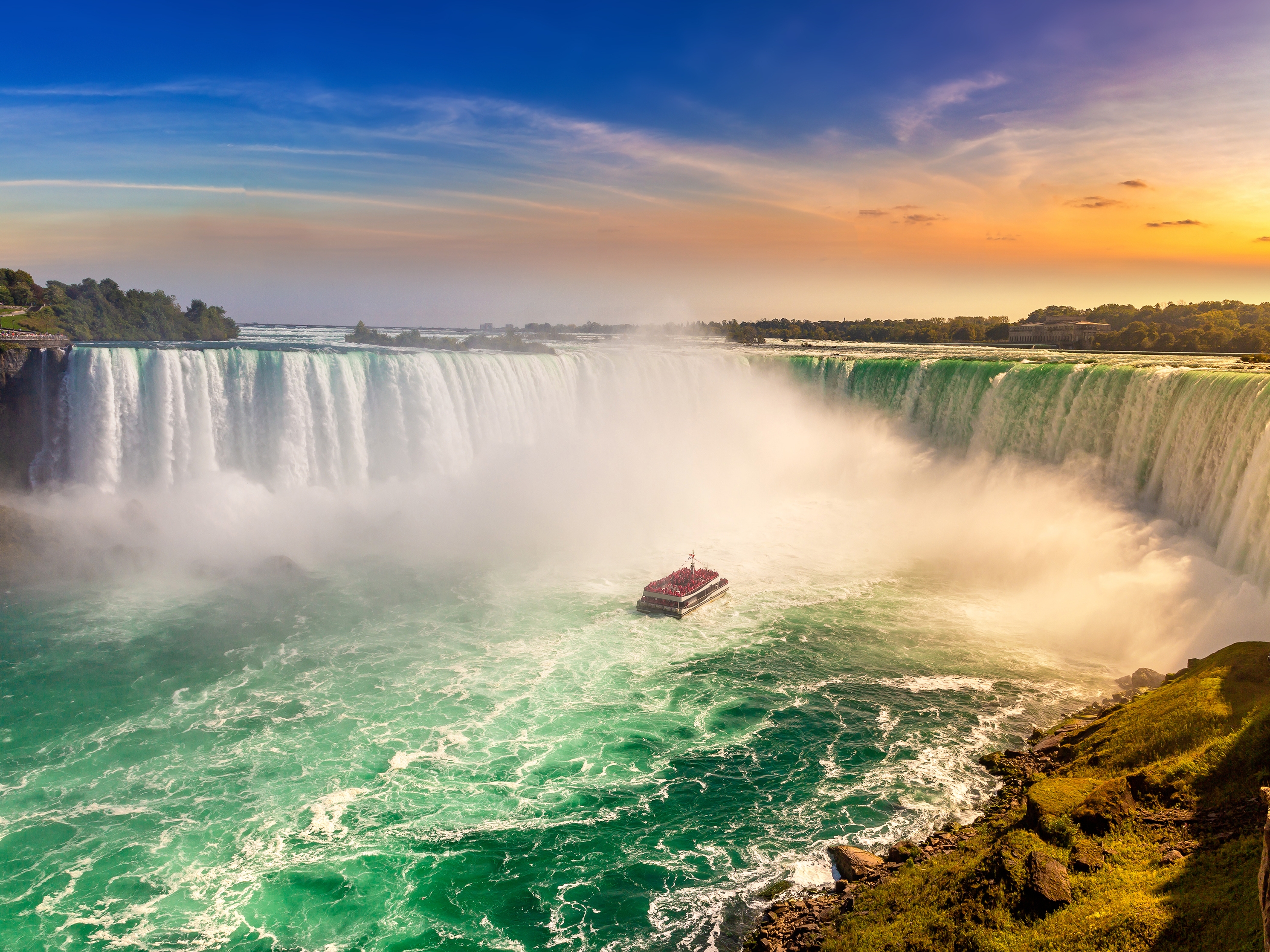 Niagara Falls Sonnenuntergang
