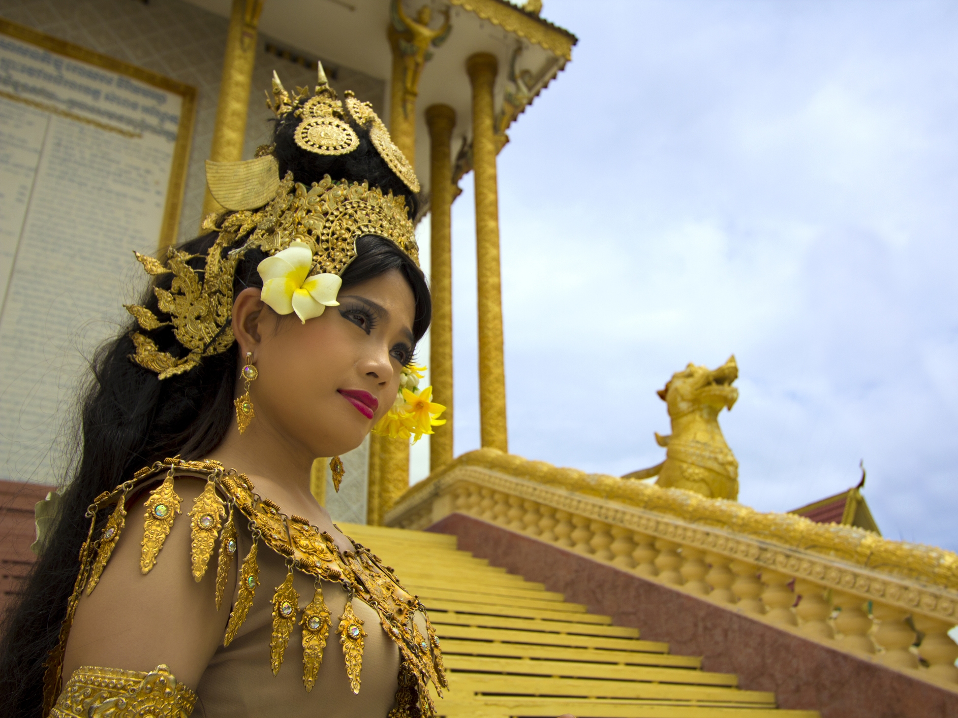 Angkor Wat Apsara Taenzerin