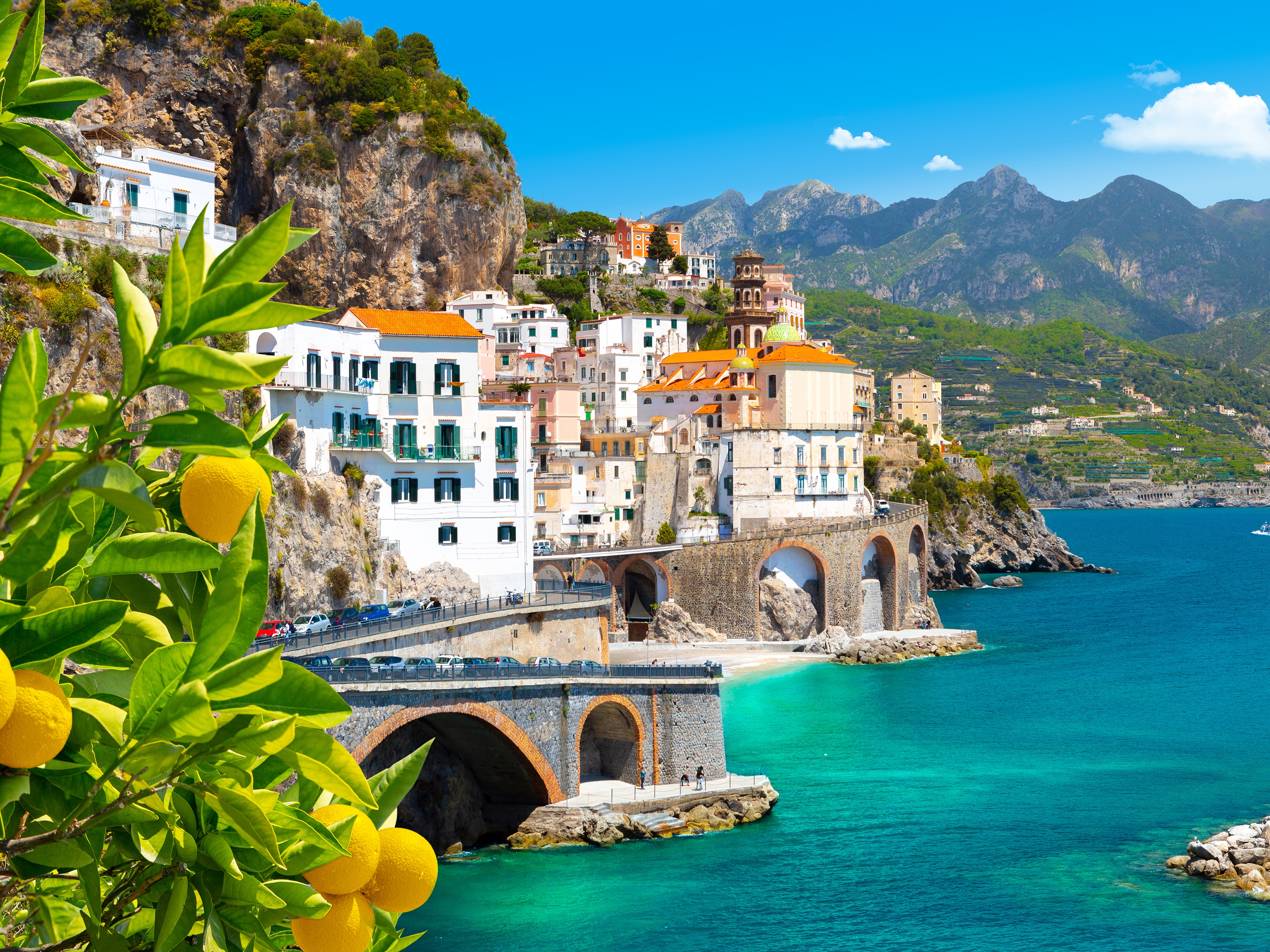Amalfi Kueste Sorrent