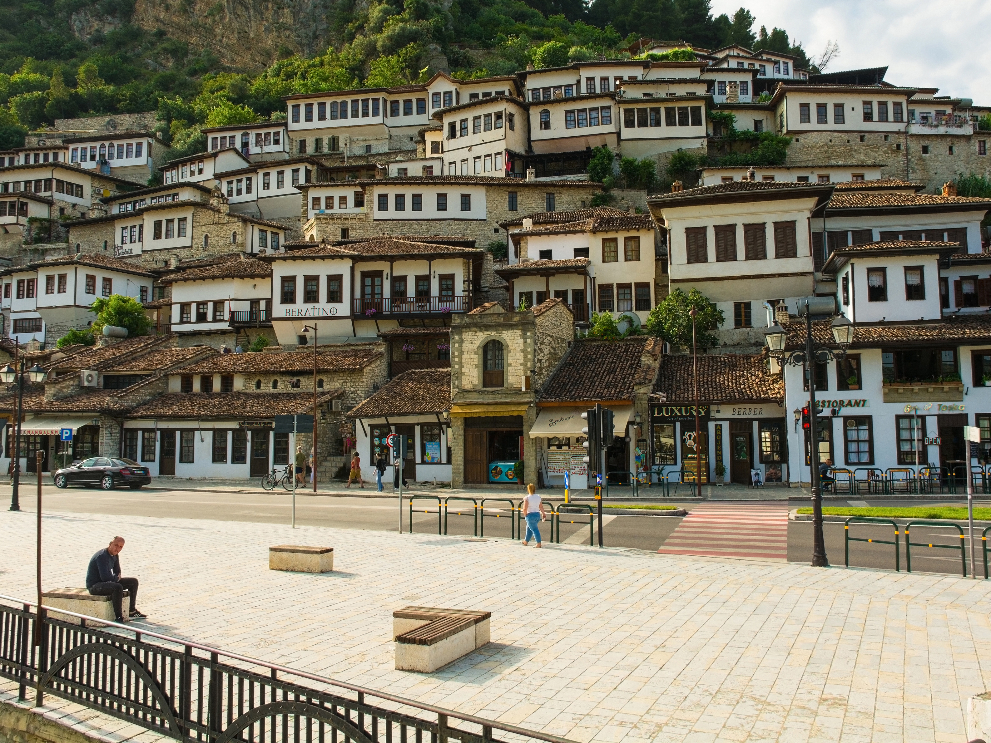 Berat Mangalem Viertel