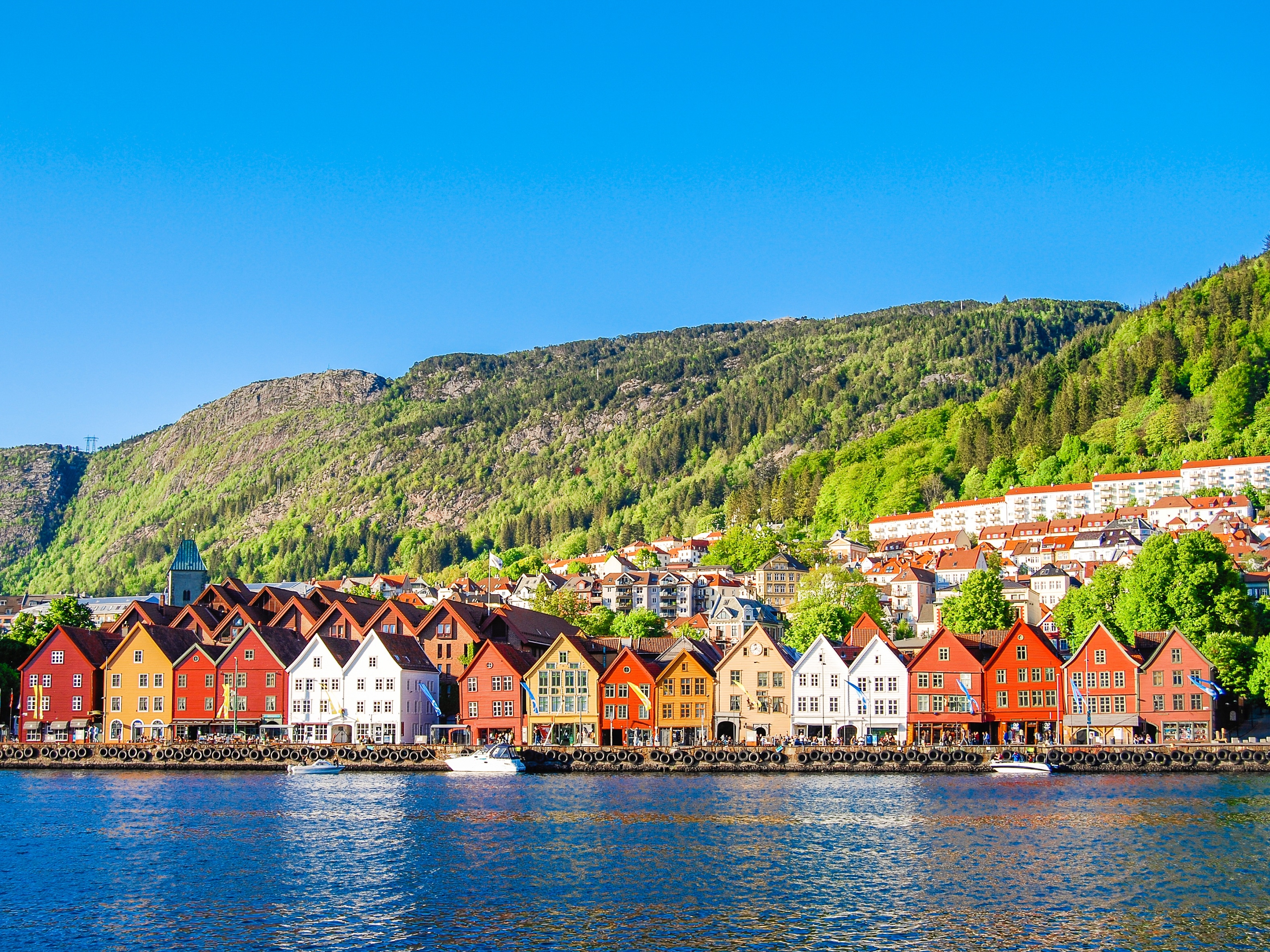 Bergen Stadtteil Bryggen