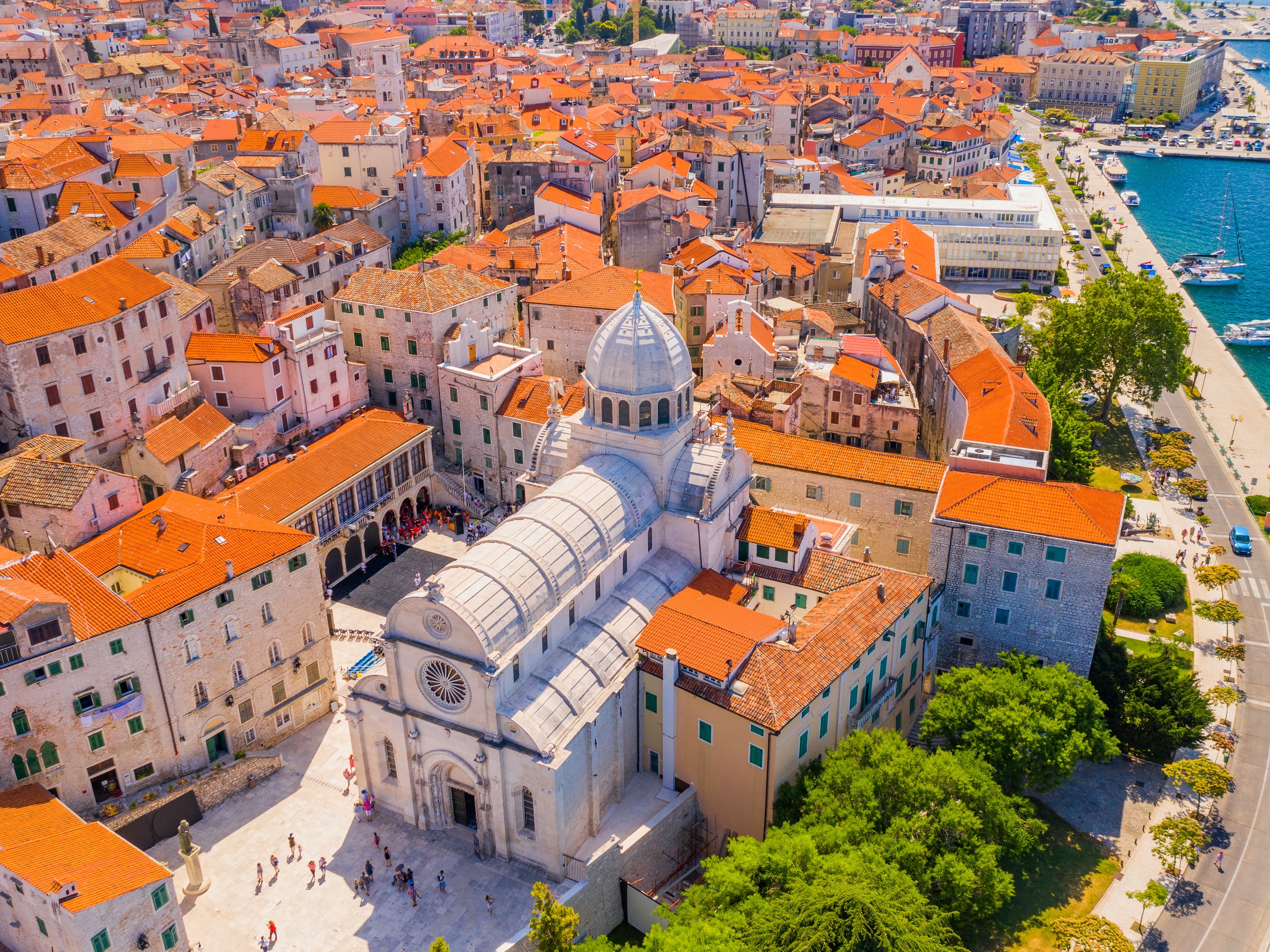 Sibenik Altstadt und Kathedrale