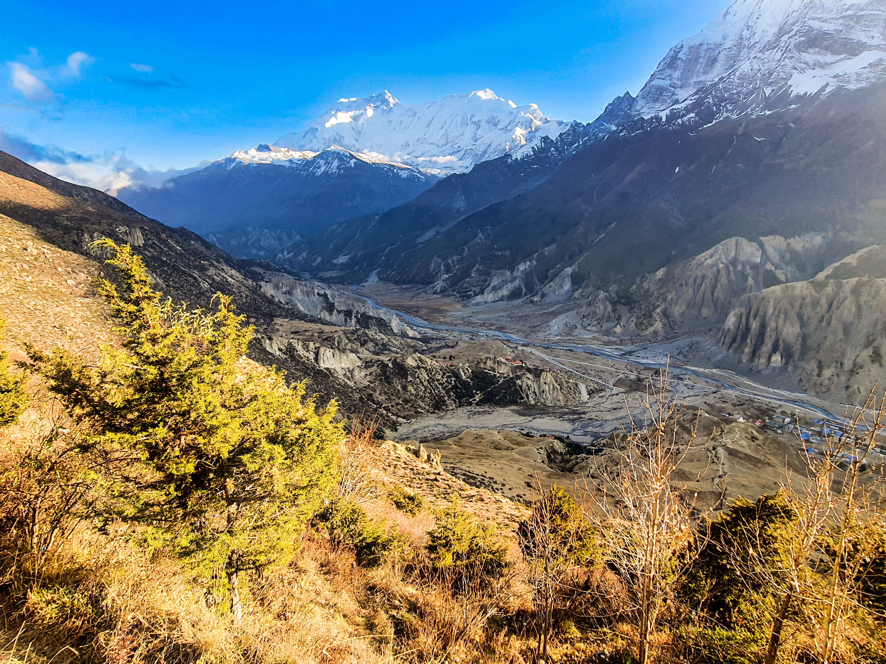 Nepal Marsyangdi Fluss