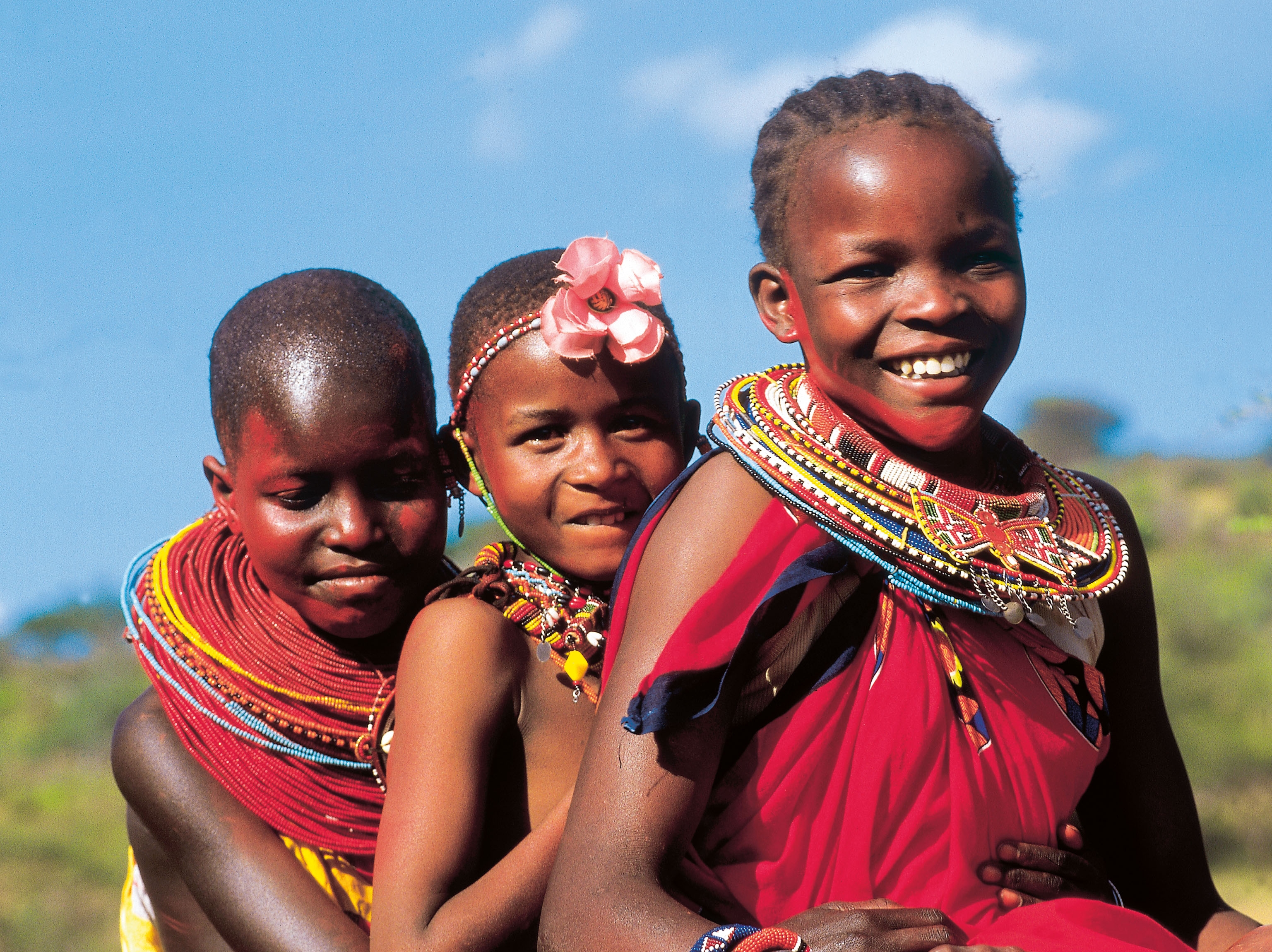 Massai Kinder