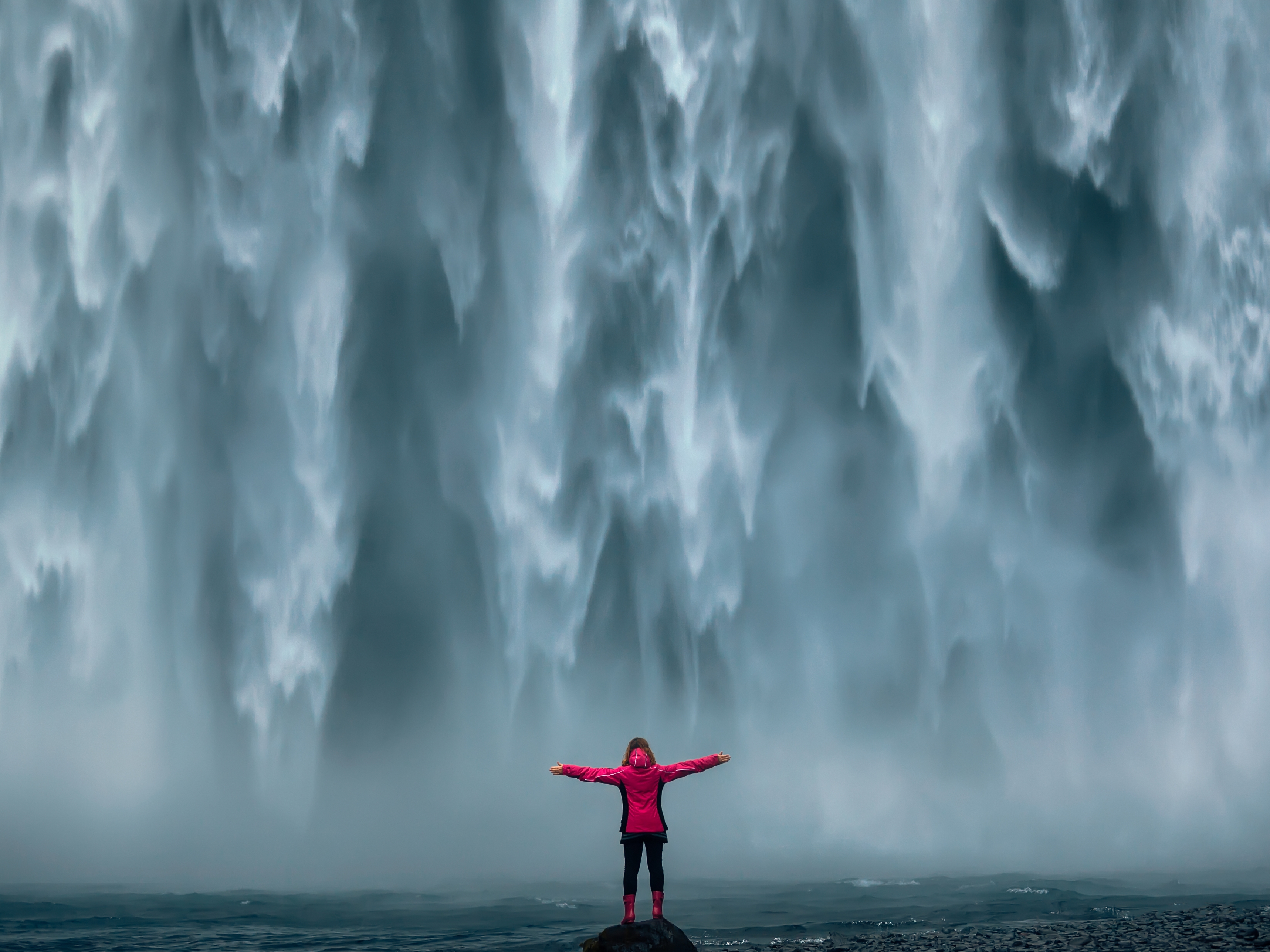Skogafoss Wasserfall