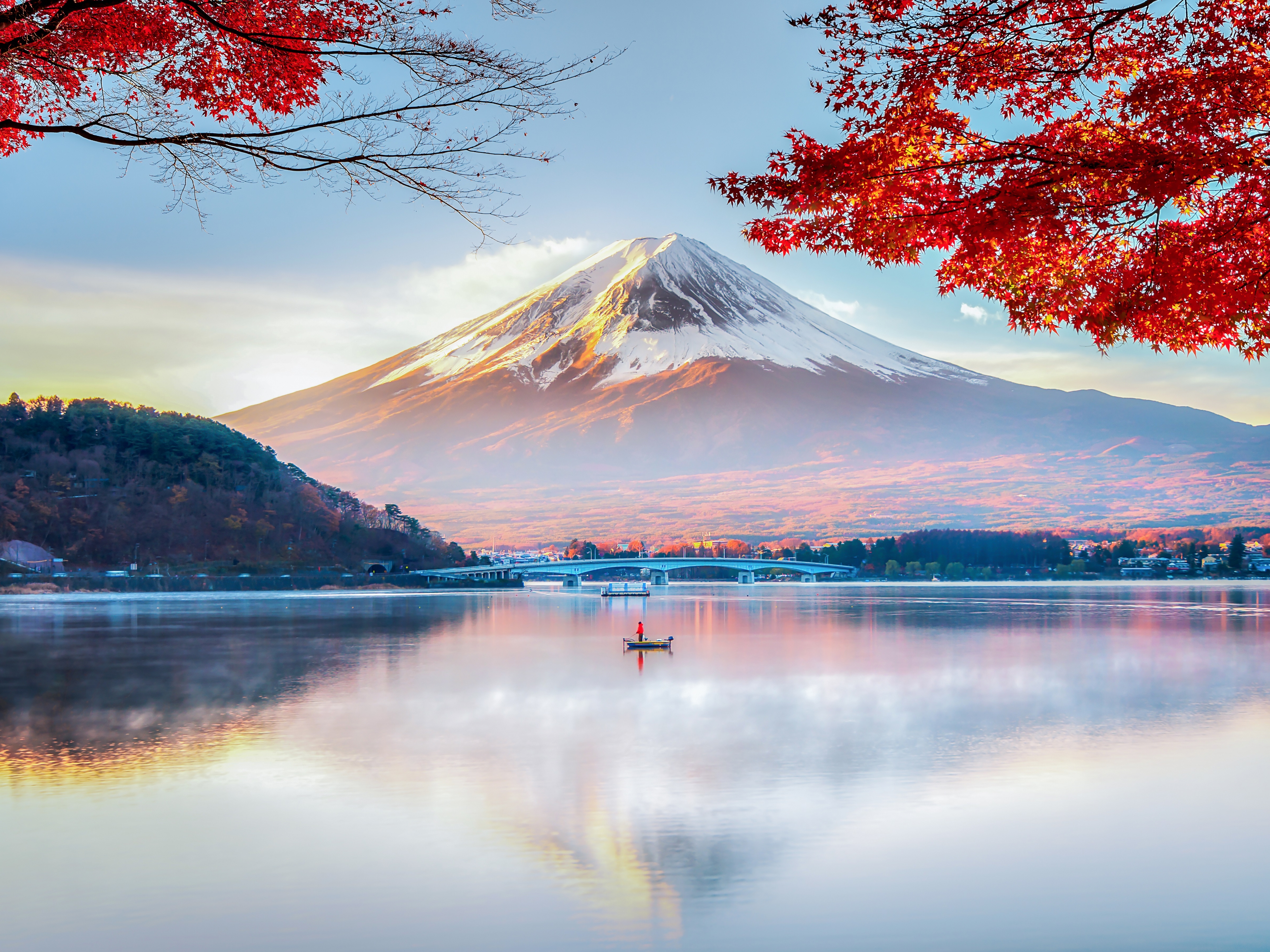 Fuji Hakone Izu Nationalpark Herbst